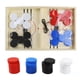 thumbnail image 2 of Sling Puck juego Early Education Catan Board Game Wooden Rapid Sling Battle For Hogar School Kindergarten niños tipo 1 1 Set kenally FN001499-01B, 2 of 7