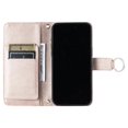 thumbnail image 5 of Funda tipo billetera GANGXUN para Xiaomi POCO F5 – Tapa abatible con correa para mujer, 5 of 5
