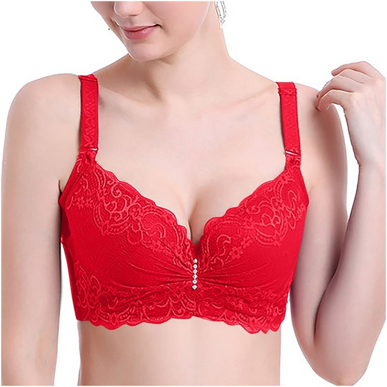 Bras for Womens Full Coverage Seamless Underwire Classic Bralettes