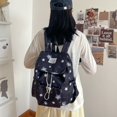 thumbnail image 5 of Nylon Buckle and Drawstring Backpack, One Size, 5 of 5
