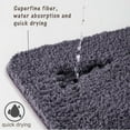 thumbnail image 4 of Clearance!Bathroom Rugs 16\”X24\” Ultra Soft Absorbent Non Slip Cozy Bath Mat, 4 of 4