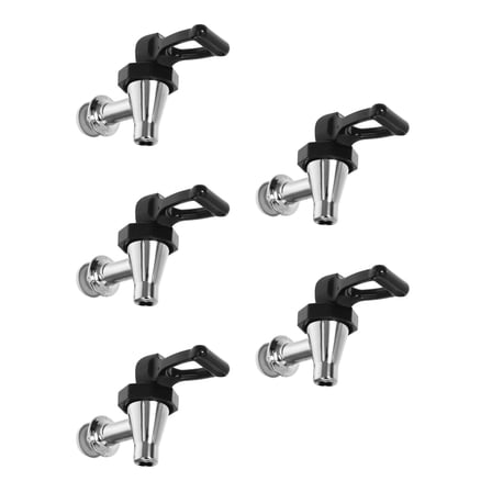 FRCOLOR 5pcs Beverage Dispenser Faucet Replacement Cooler Water Faucet Replacement Water Jug Spigot For Electric Hot Water Or Coffee Urns