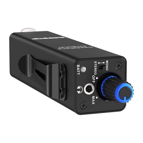 Bandpop P2 Portable In-Ear Monitor Amplifier with Mono/Stereo Switch, Personal IEM System for Musicians,Stage,and Recording