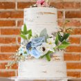 thumbnail image 1 of WEUVEB Floral Para Pastel Con Flores Artificiales De Satén Y PU Para Eventos Especiales, 1 of 6