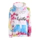 thumbnail image 2 of Puntoco moda mujer manga larga otoño camiseta impresión bolsillos con capucha blusa tops Puntoco Puntoco-5226, 2 of 6