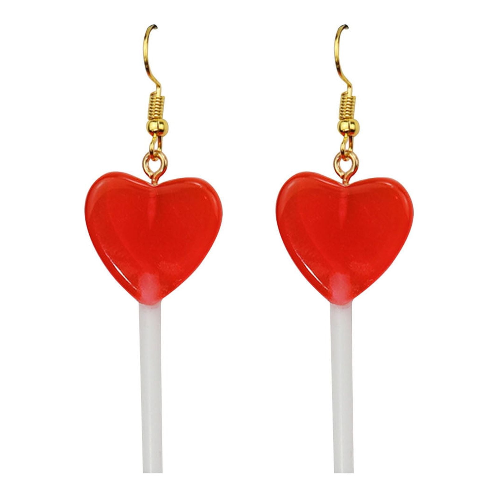 Baocc Accessories Trendy Statement Creative Cute Heart Lollipop