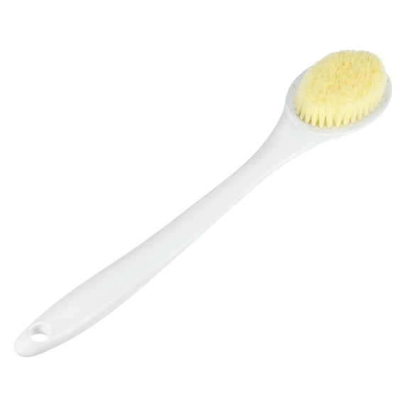 Unique Bargains Back Scrubber Long Handle 1Pc White