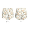 thumbnail image 4 of Disketp Air Balloon and Flower Print Women's Shorts Workout Shorts for Athletic Gym Running Shorts with Phone Pockets XX-Large, 4 of 8