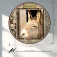 thumbnail image 4 of Nice Butt Donkey Funny Bathroom Vintage Round Metal Tin Sign Iron Painting for Bathroom Home Bar Coffee Kitchen Wall Decor Toilet Posters Rustic Wall Art Housewarming Gift 12x12 Inch, 4 of 6