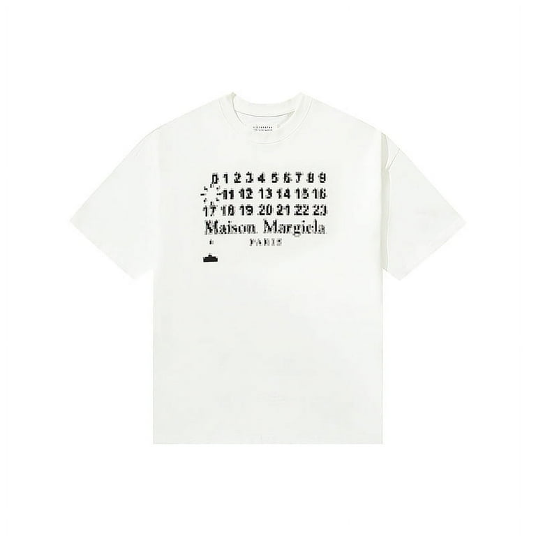MAISON MARGIELA｜SHORT-SLEEVED ROUND NECK T-SHIRTS (S50G Maison Margiela T-shirt with logo - Black | S50GC0712M20060900