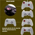 thumbnail image 6 of Visland 2pcs Wireless Controllers Silicone Analog Thumb Grip Stick Cover Game Remote Joystick Cap Silicone Cat Pad Joystick Thumb Stick Caps Cover for PS4 ONE 360 Cat Paw, 6 of 8