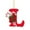 Red#5, variant on NSESSHome Christmas Decoration 26 Letter Christmas Tree Hanging Christmas Letter Decoration Christmas Vacation Things Xmas Ornament Gift