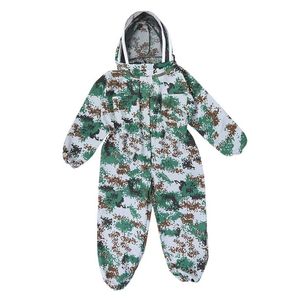 Chaqueta de Apicultura NikouMX Bata de apicultor Cremalleras Dobles L XL XXL