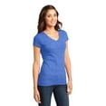 thumbnail image 4 of District Juniors Very Important Tee V Neck-2XL (Heathered Royal), 4 of 6