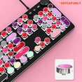 thumbnail image 5 of Opvise 104Pcs/Set PBT Universal Round Key Cap Keycaps for Cherry MX Mechanical Keyboard, 5 of 7