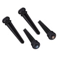 thumbnail image 4 of 6Pcs Ebony Bridge Pins With Abalone Shell for Acoustic Folk Guitar Guitars Accessories, 4 of 14