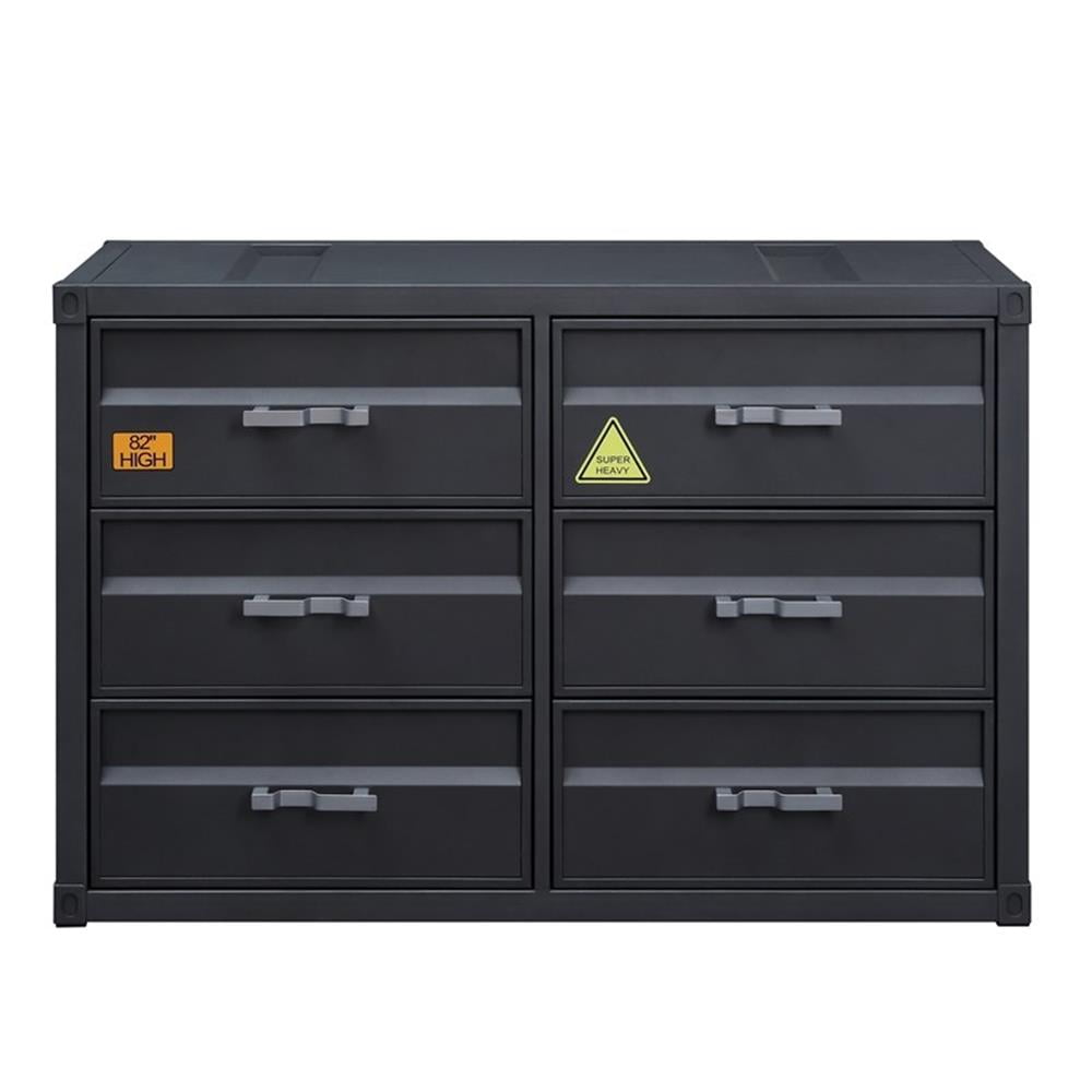 Acme Furniture Cargo Dresser in Gunmetal Finish - Walmart.com