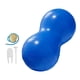 thumbnail image 2 of Pelota de cacahuete ligera para entrenamiento de fuerza central con bomba para gimnasio, hogar y oficina Azul, 2 of 9