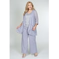 thumbnail image 1 of R&M Richards Plus Size Pant Suit Made in USA 5008W, 1 of 4
