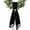 Black, variant on Halloween Wreath Sash for Front Door, Cartoon Funny Error Ghost Pink Wreath Bow Holiday Garland Ribbon Wreath Accessories for Home Yard Porch Doorway Fall Christmas Decorations Gifts