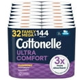 thumbnail image 1 of Papel higiénico Cottonelle Ultra Comfort 32 Family Mega Rolls, 1 of 7