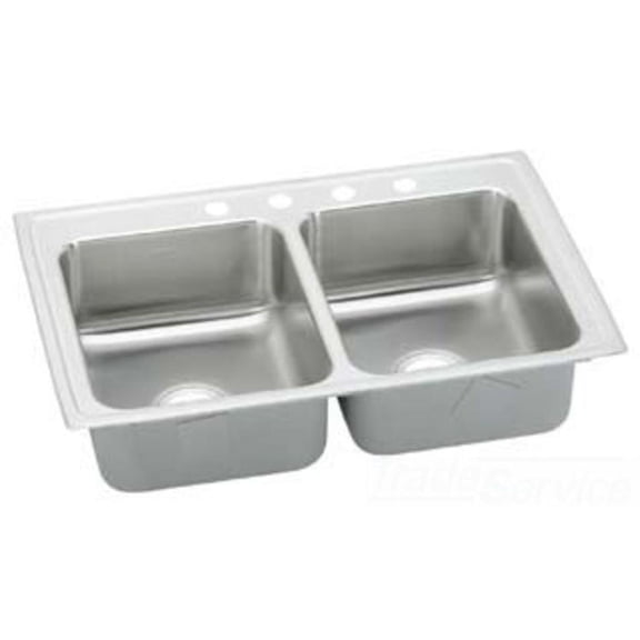 Elkay LRAD3722552 Double Bowl Sink