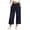 BU52_ Navy, variant on ADSSDQ Capri Jeans for Women Wide Leg Jeans Woman Stretchy Pull On Jeans High Waist Denim Jean Capris Pant with Pocket Brown S