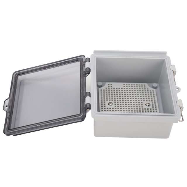 Power Enclosure, Easy Installation Wide Application 150x150x90mm Transparent Cover Junction Box For Appliances