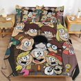 thumbnail image 6 of The Loud House Bedding Sets Comfort 3 Pieces Bedding Set 1 Duvet Cover + 2 Pillowcase Decorative Bedding 102"x90", 6 of 8