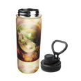 thumbnail image 2 of Pofeuu Yin Yang 1 Print 18oz Sports Insulated Kettle Stainless Steel Vacuum Water Bottle Leakproof Sport Flask, 2 of 7