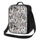 thumbnail image 1 of Fotbe Leopard And Zebra Lonchera Bolsa de Almuerzo para Hombres y Mujeres, Lonchera de Gran Capacidad, Bolsa de Almuerzo Reutilizable, Bolsa Térmica Aislante, 1 of 7