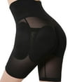 thumbnail image 2 of Defitshape Women's Padded Shapewear Shorts Panties Tummy Control High Waisted Butt Lifter Hip Enhancer Thigh Slimmer Shaper Seamless Black 8, 2 of 5