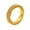 Gold, variant on Unisex Stainless Steel 4mm Stackable Hollow Double Layer Weave Braided Wire Mesh Simple Plain Ring Wedding Band Comfort Fit Silver Size 5