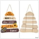 thumbnail image 4 of Xihbxyly Colgador de Puerta de Madera, Decoración Festiva, Madera Natural, Acabado Liso, Ligero y Duradero, Ideal para Puerta de Entrada o Jardín, Ideal para Fiestas Navideñas, 34 X 29 Cm., 4 of 7
