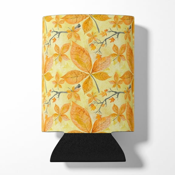 Fall Leaves and Branches Can or Bottle Hugger