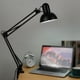 thumbnail image 1 of Lámpara de lectura LED con clip, flexible, ajustable, para estudio, tatuajes, bordados, reparaciones, color negro, 1 of 1