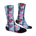 thumbnail image 4 of Valentine‘s Day Socks for Women, Cute Heart & Love Print Crew Socks, Gift for Girlfriend, Wife, Galentine’s Day & February 14th G 1pcs, 4 of 6