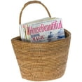 thumbnail image 2 of Kouboo Lakeside Collection Handles Rattan Storage Basket Brown, 2 of 8