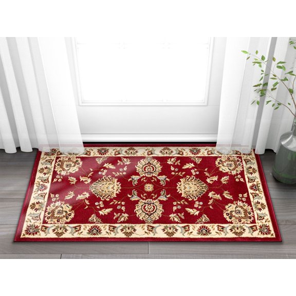 Well Woven Timeless Abbasi Oriental Persian Red 2'3" x 3'11" Area Rug