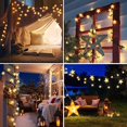 thumbnail image 3 of JFBUJC Solar Powered String Lights 7m 50 Led Waterproof Star Solar Christmas Lights Decorative For Party, Wedding, Garden, 3 of 4