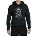 thumbnail image 2 of Wild Bobby Saved By Jesus Fueled By Coffee Inspirational/Christian Unisex Graphic Hoodie Sweatshirt, Black, Small, 2 of 5