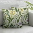 thumbnail image 3 of COMIO  Herb Wild Flowers Pillow Covers, Vintage Floral Botanical Plants Decorative Throw Pillowcase Cushion Cover for Couch Sofa Bed Farmhouse Decor, 3 of 5
