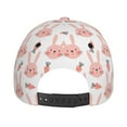 thumbnail image 6 of Haiem Rabbit Is And Carrots Baseball Cap Dad Hat Cotton Soft Adjustable Fashion Hats for Men Women Unisex Style Headwear, 6 of 9