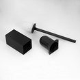thumbnail image 4 of Toilet Brush Holder Stainless Steel 304 Standing Black Square Toilet Brush Holder for Bathroom Storage and Organization (Black), 4 of 5