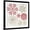 Black Frame, variant on Art.com Christmas Snowflakes Art Print by PI Studio, 16" x 16"
