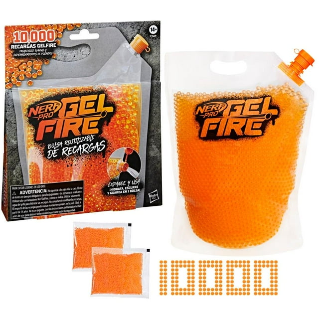 Recargas Hasbro Nerf Gel Fire 10000