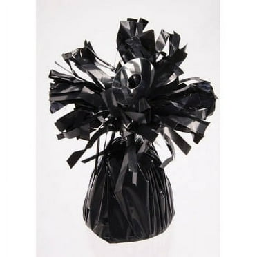 Foil Balloon Weight, Black, 1ct