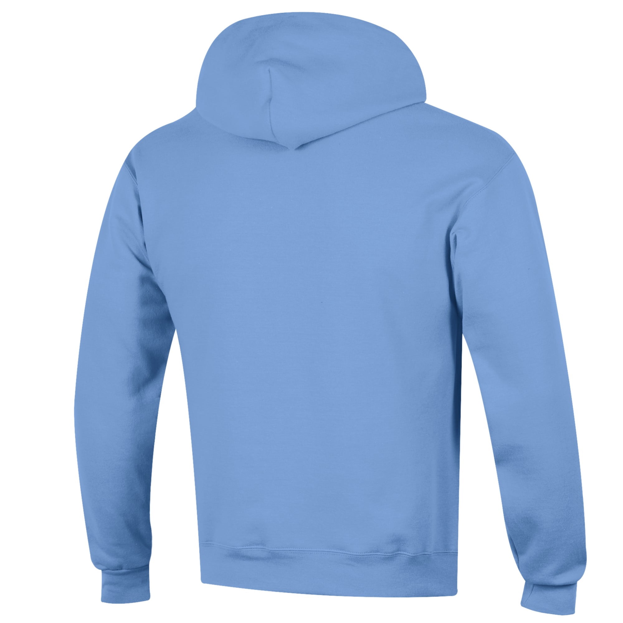 Men's Champion  Carolina Blue North Carolina Tar Heels Track & Field Stack Powerblend Pullover Hoodie
