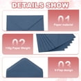 thumbnail image 4 of Invitation Envelopes, Greeting Card Envelopes V-Flap Design for Weddings and Special Occasions Navy Blue, 4 of 7