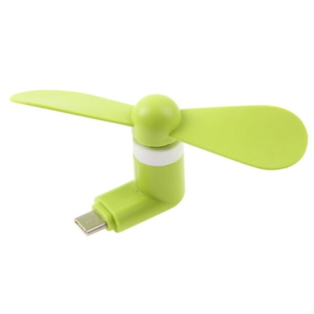 

Mini Cooler Fan USB Type C Compatible Devices - Green